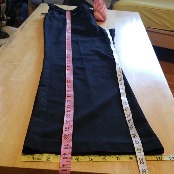 Pantalon Taille 1 (27) Tracy Evans - Bootcut à Rayures Noires Et Blanches - Occasion Très Bon État